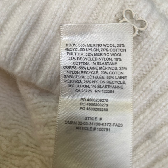 Aritzia Peggy Cable Knit Sweater - Picture 3 of 3